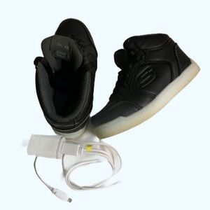 Skechers Boys Energy Lights Black Size 11.5